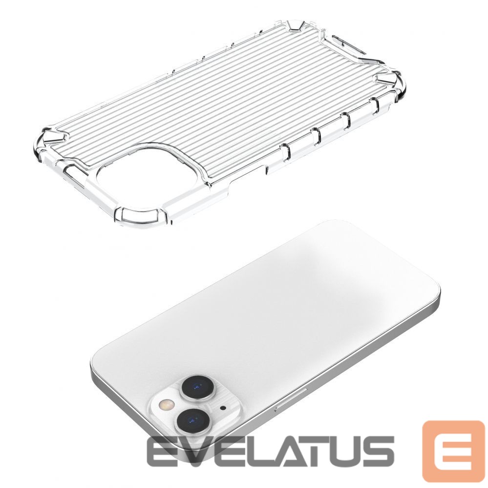Back panel cover Hurtel Ombre Protect Case for iPhone 14 pink and blue armored case