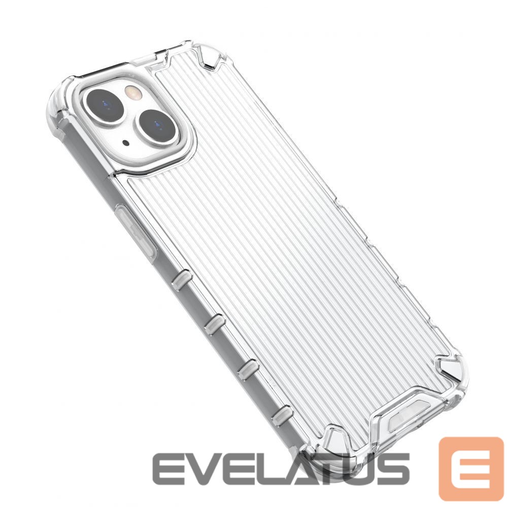 Back panel cover Hurtel Ombre Protect Case for iPhone 14 pink and blue armored case