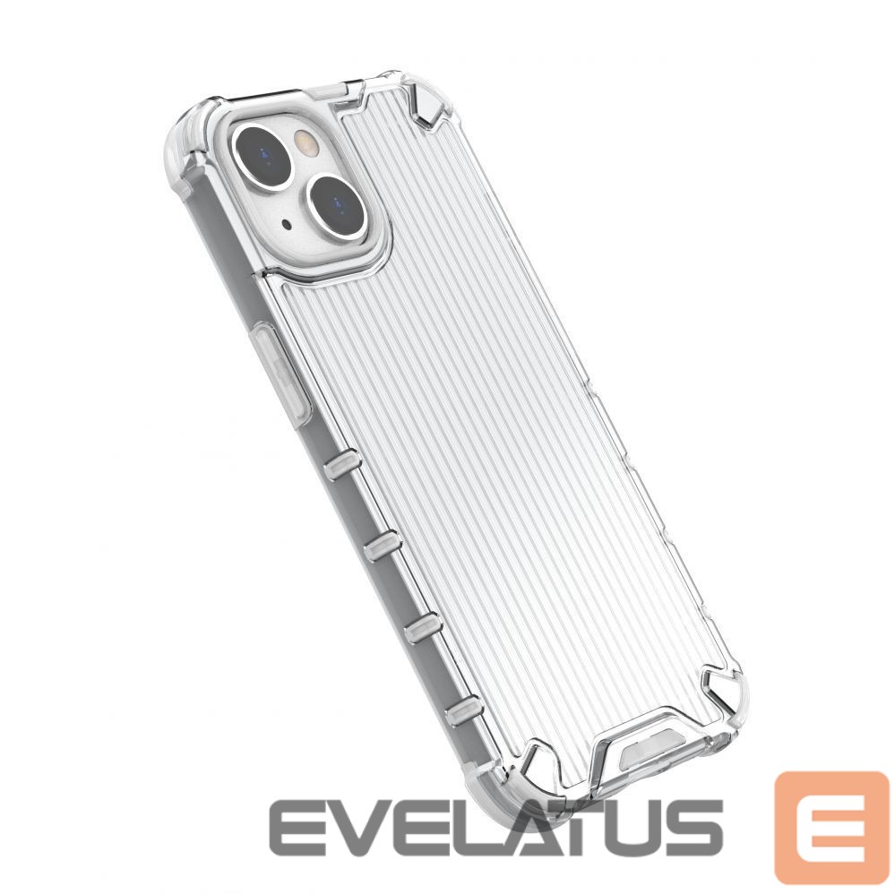 Back panel cover Hurtel Ombre Protect Case for iPhone 14 pink and blue armored case