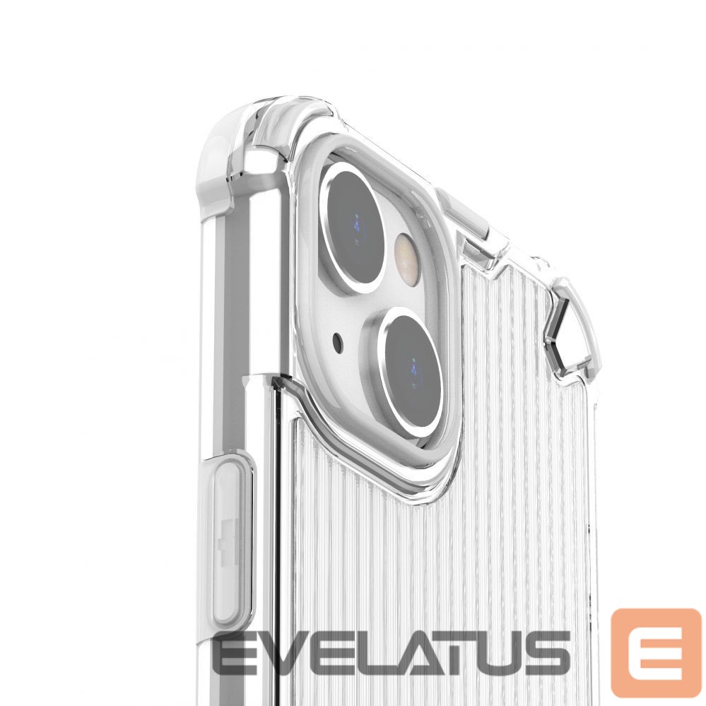 Back panel cover Hurtel Ombre Protect Case for iPhone 14 pink and blue armored case