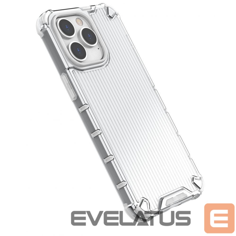Back panel cover Hurtel Ombre Protect Case for iPhone 14 Pro armored cover pink and blue