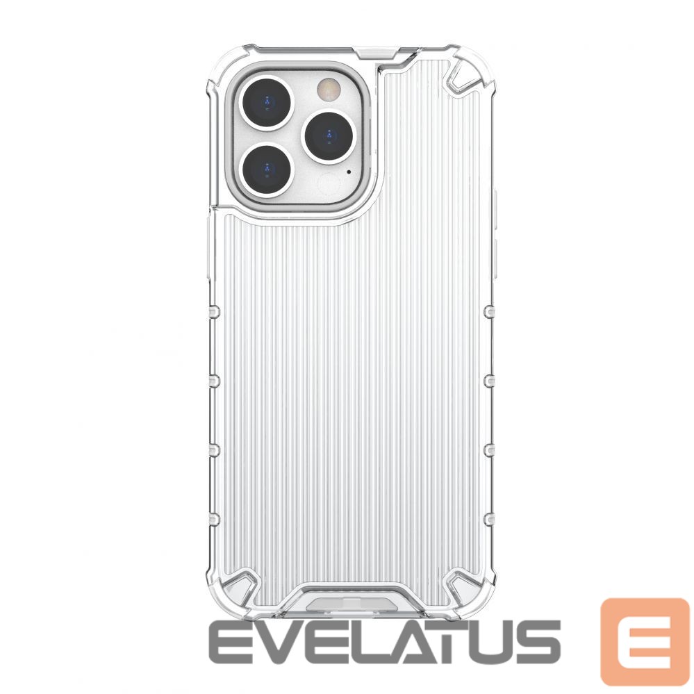 Back panel cover Hurtel Ombre Protect Case for iPhone 14 Pro armored cover pink and blue