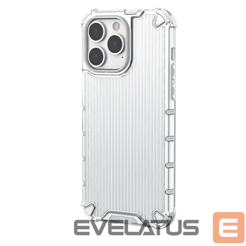 Back panel cover Hurtel Ombre Protect Case for iPhone 14 Pro armored cover pink and blue