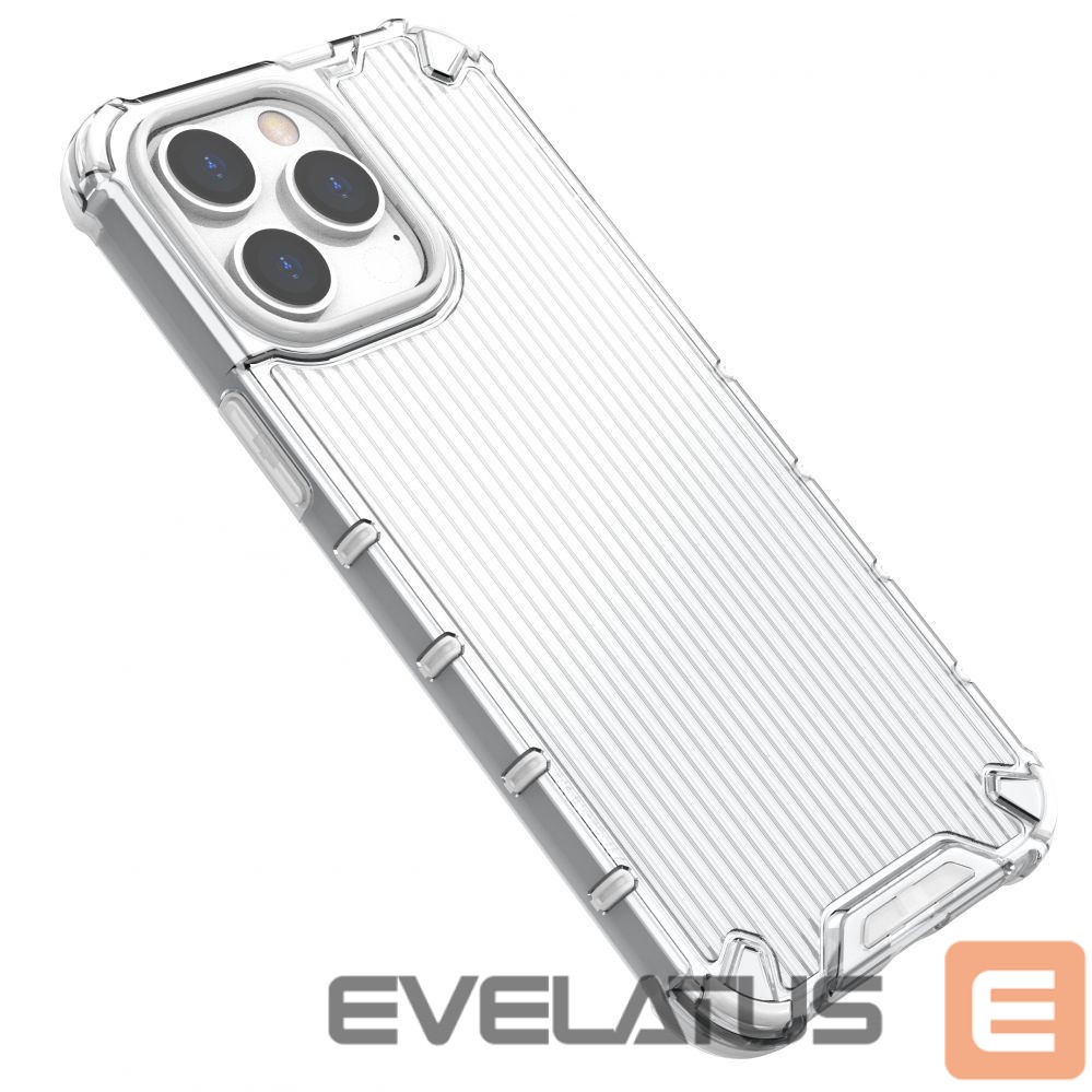 Back panel cover Hurtel Ombre Protect Case for iPhone 14 Pro armored cover pink and blue