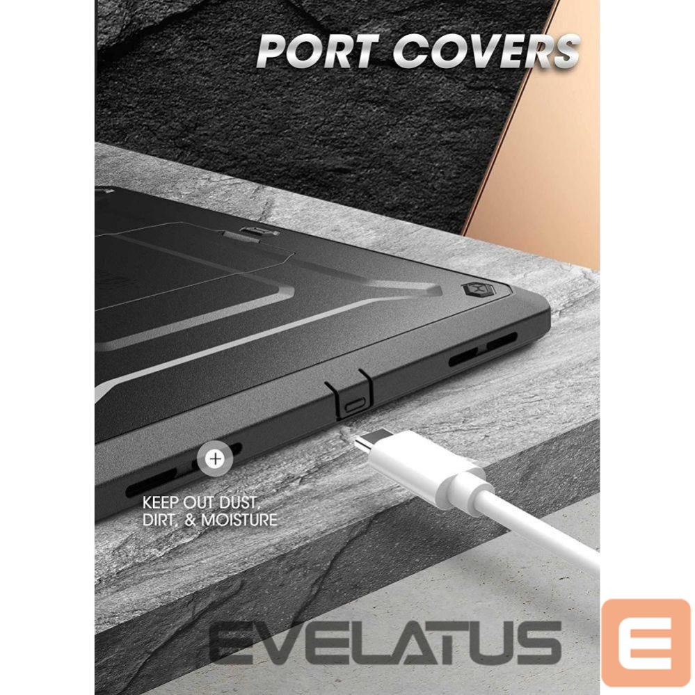 Back panel cover Supcase - Supcase Unicorn Beetle Pro iPad 10.9'' 2022 Case - Black