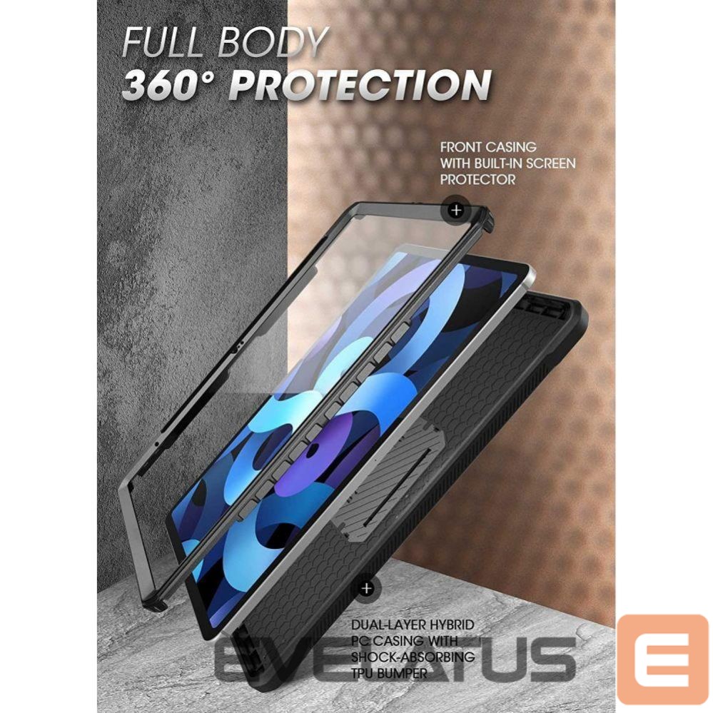 Back panel cover Supcase - Supcase Unicorn Beetle Pro iPad 10.9'' 2022 Case - Black