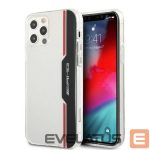 Back panel cover Mercedes-Benz  AMG Electroplate Vertical case for iPhone 12 / iPhone 12 Pro - transparent 