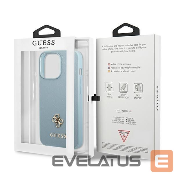 Back panel cover Guess Blue