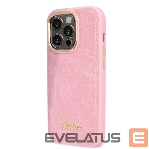 Back panel cover Guess Pink