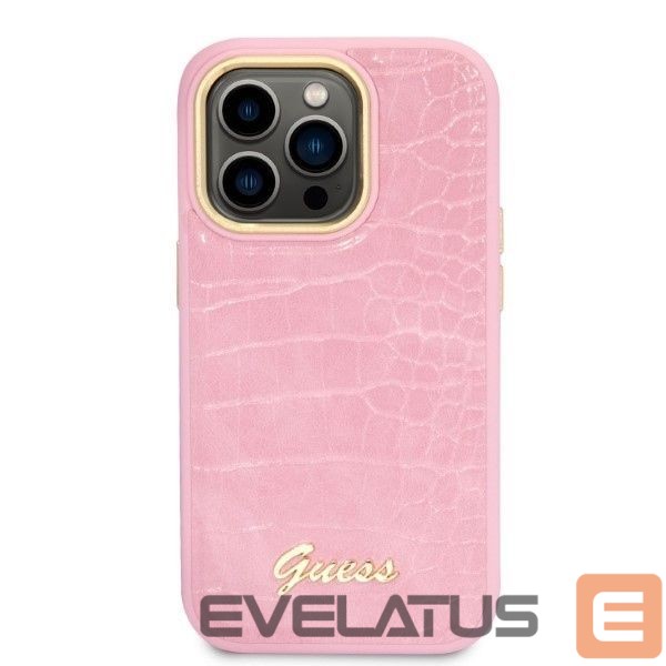 Back panel cover Guess Pink
