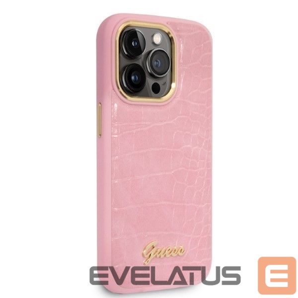 Back panel cover Guess Pink