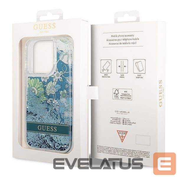 Back panel cover Guess Green