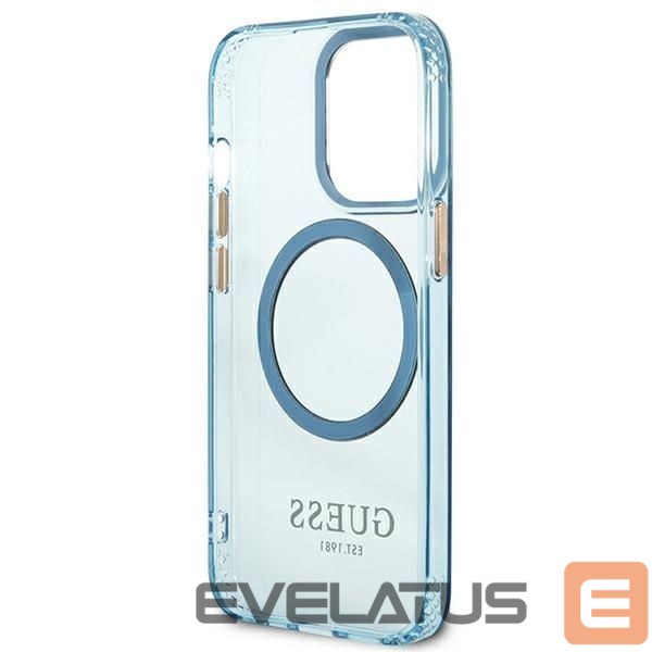 Back panel cover Guess Blue
