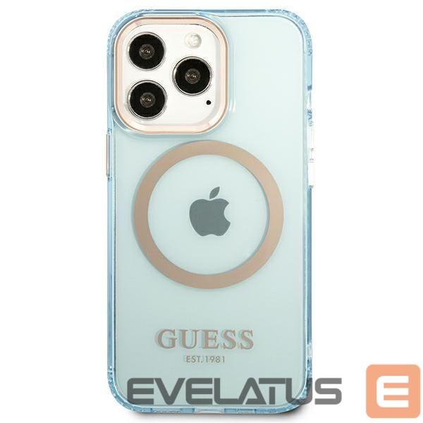 Back panel cover Guess Blue