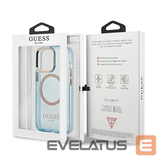 Back panel cover Guess Blue