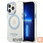 Back panel cover Guess  Blue || Transparent 