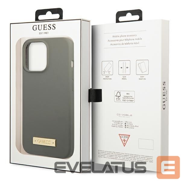 Back panel cover Guess Gray