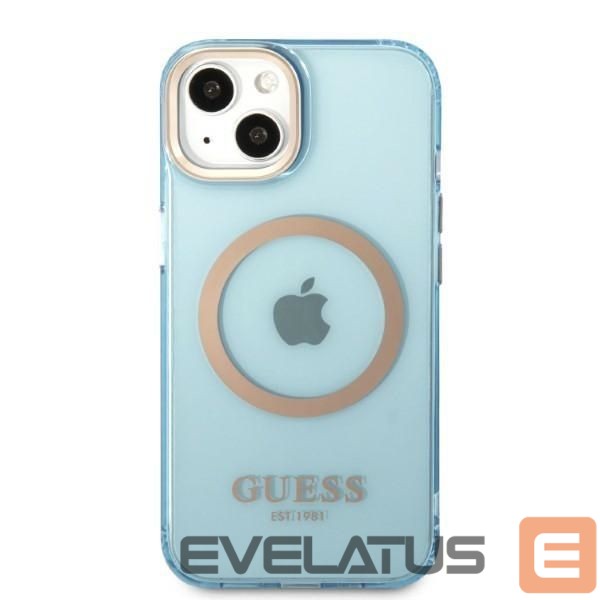 Back panel cover Guess Blue