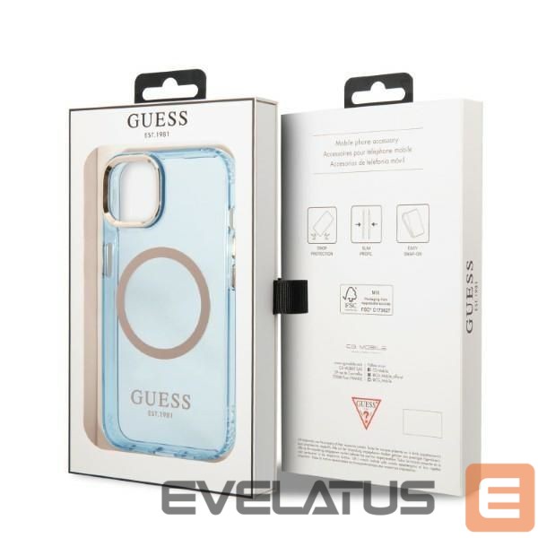 Back panel cover Guess Blue