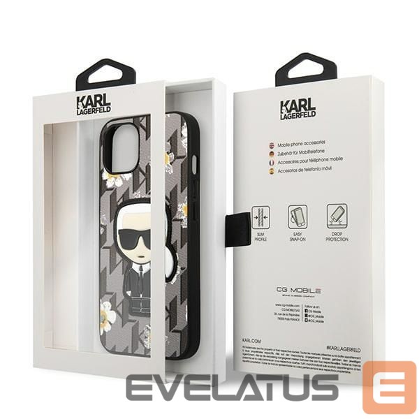 Back panel cover Karl Lagerfeld Gray