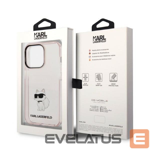 Back panel cover Karl Lagerfeld Pink