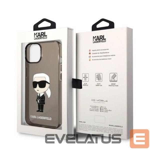 Back panel cover Karl Lagerfeld Black