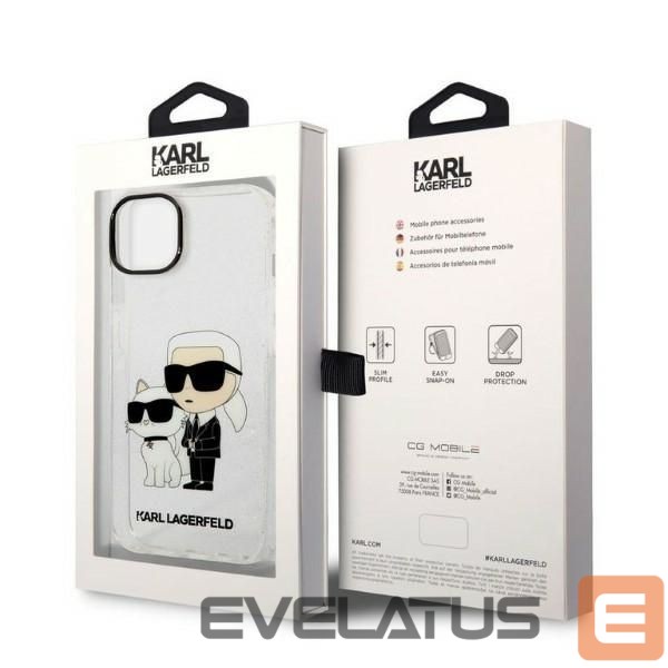 Back panel cover Karl Lagerfeld Transparent