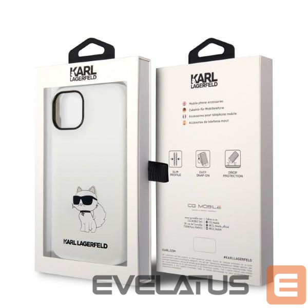 Back panel cover Karl Lagerfeld White