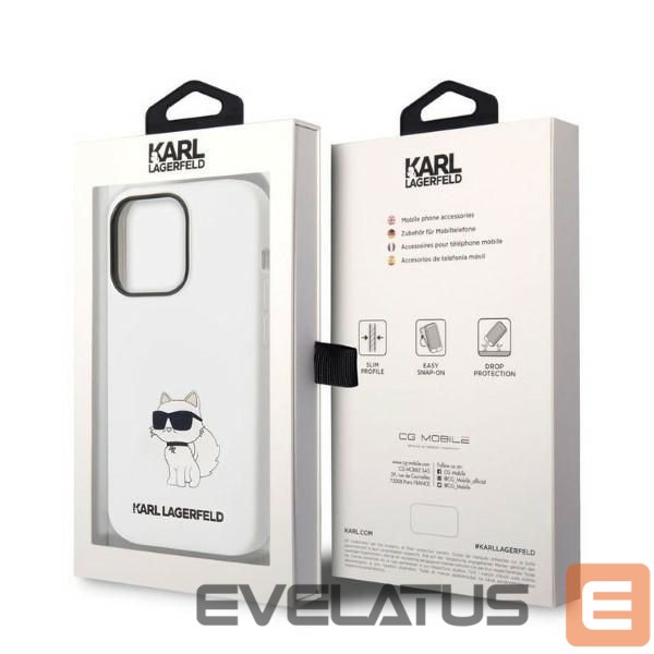 Back panel cover Karl Lagerfeld White