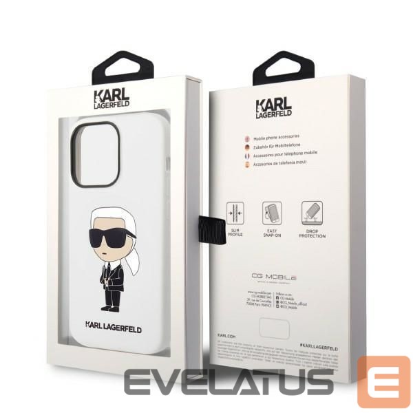 Back panel cover Karl Lagerfeld White