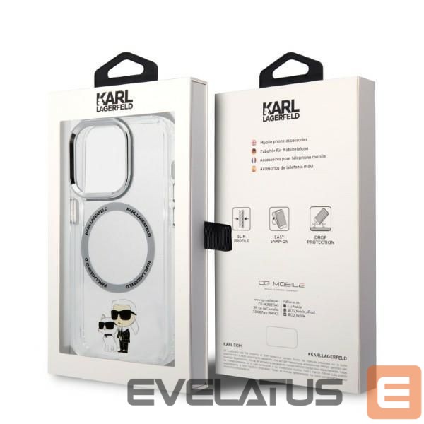 Back panel cover Karl Lagerfeld Transparent