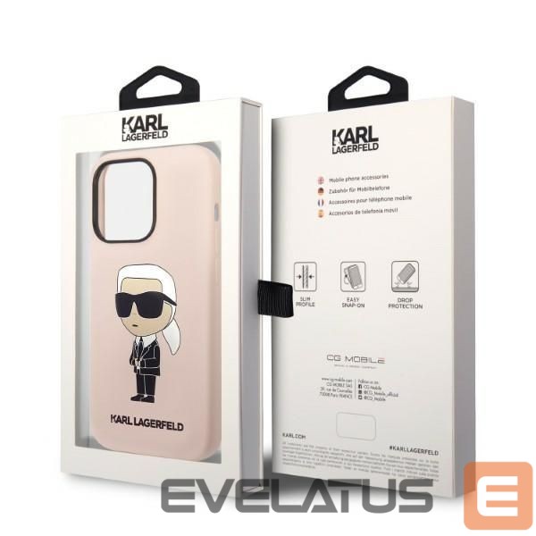 Back panel cover Karl Lagerfeld Pink