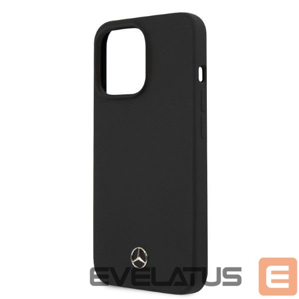 Back panel cover Mercedes-Benz Mercedes Silicone Line MagSafe case for iPhone 13 Pro / iPhone 13 - black