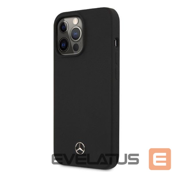 Back panel cover Mercedes-Benz Mercedes Silicone Line MagSafe case for iPhone 13 Pro / iPhone 13 - black