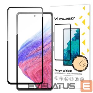 Protective glass Wozinsky - Wozinsky Full Glue Tempered Glass Samsung Galaxy A54 5G 9H Full Screen Tempered Glass with Black Frame 