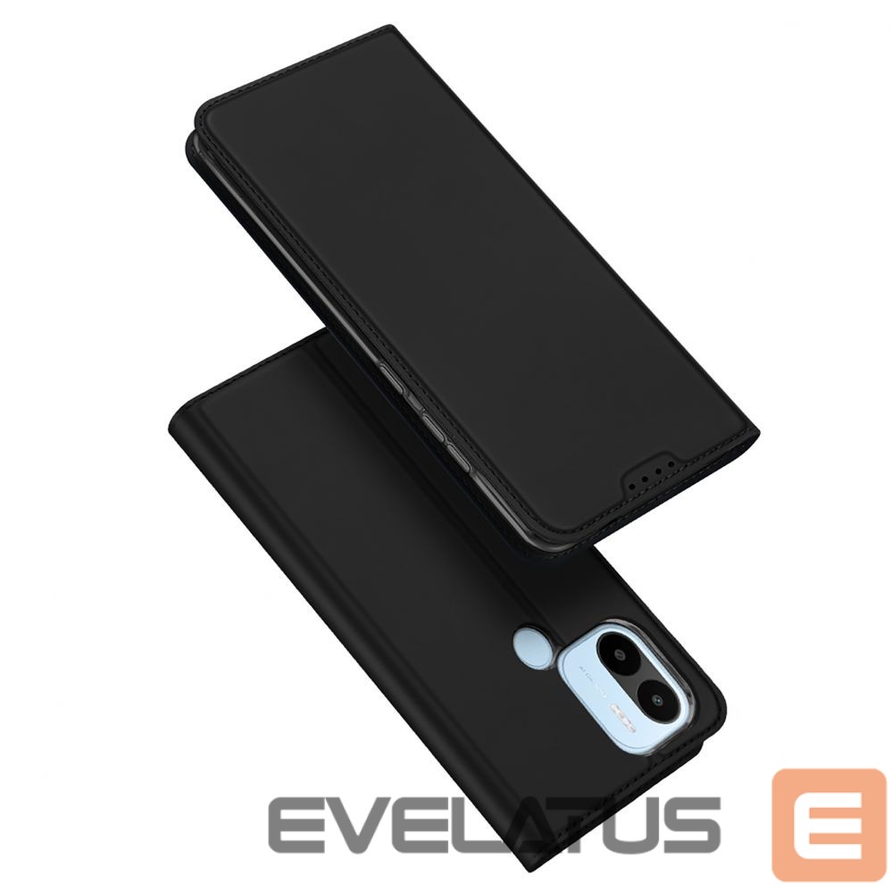 Back panel cover Dux Ducis Dux Ducis Skin Pro Case for Xiaomi Redmi A1+ Flip Card Wallet Stand Black