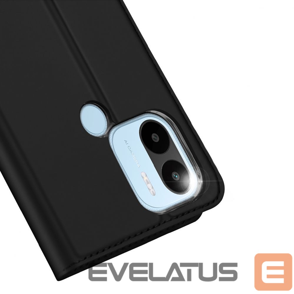 Back panel cover Dux Ducis Dux Ducis Skin Pro Case for Xiaomi Redmi A1+ Flip Card Wallet Stand Black