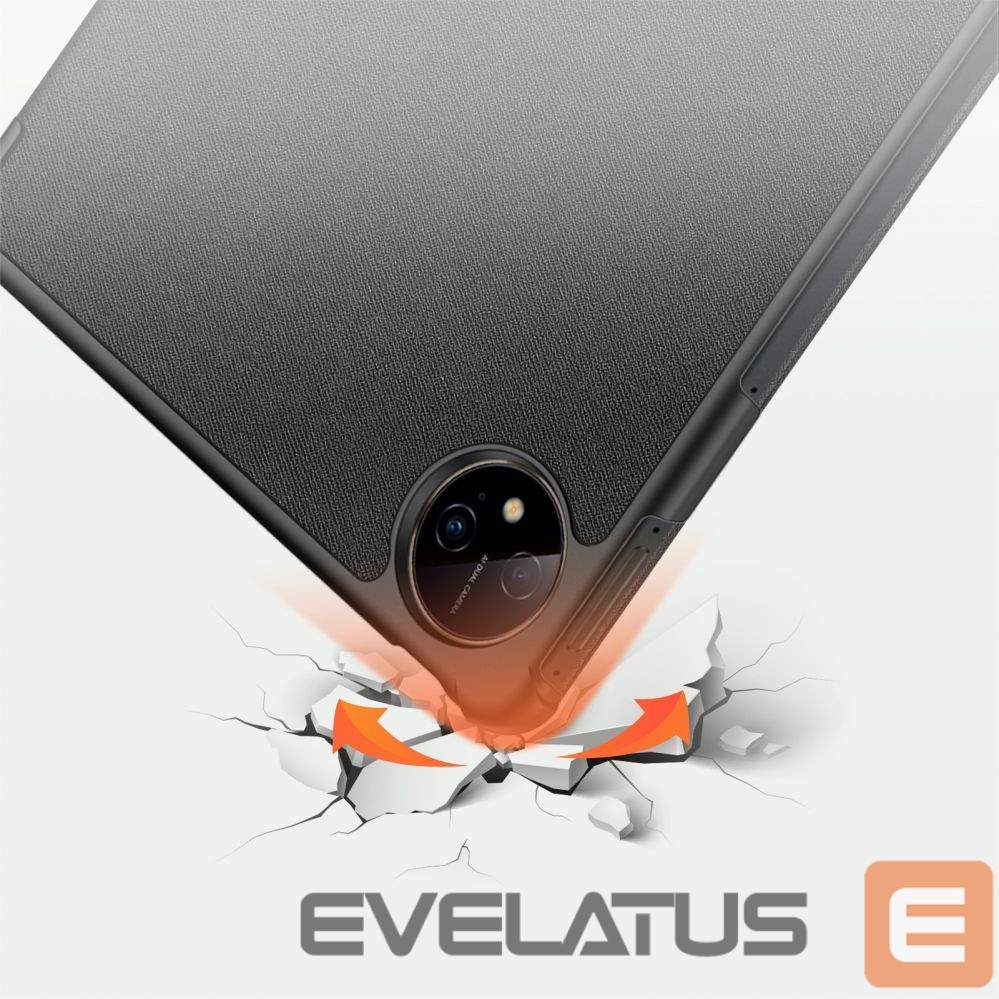 Back panel cover Dux Ducis Dux Ducis Domo case for Huawei MatePad Pro 11'' (2022) smart cover stand black