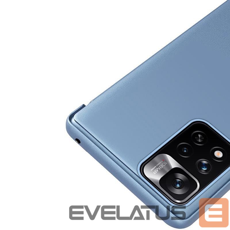 Back panel cover Hurtel Clear View Case cover for Realme C33 flip cover black