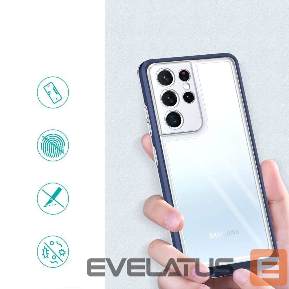 Back panel cover Hurtel Blue || Transparent