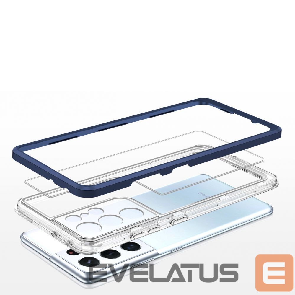 Back panel cover Hurtel Blue || Transparent