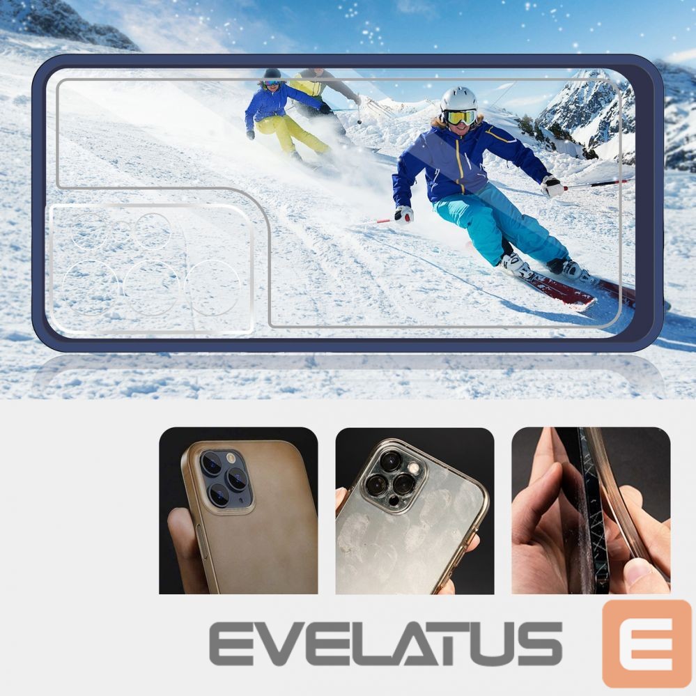Back panel cover Hurtel Blue || Transparent
