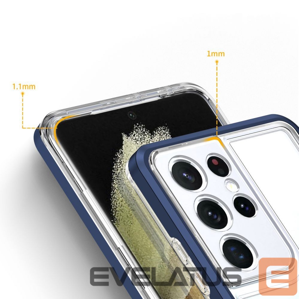 Back panel cover Hurtel Blue || Transparent