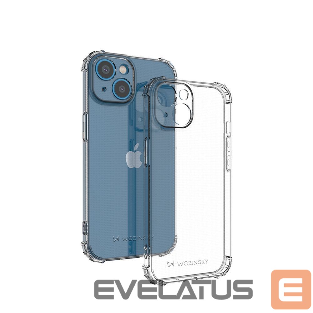 Back panel cover Wozinsky Wozinsky Anti Shock case for iPhone 14 Plus transparent transparent case