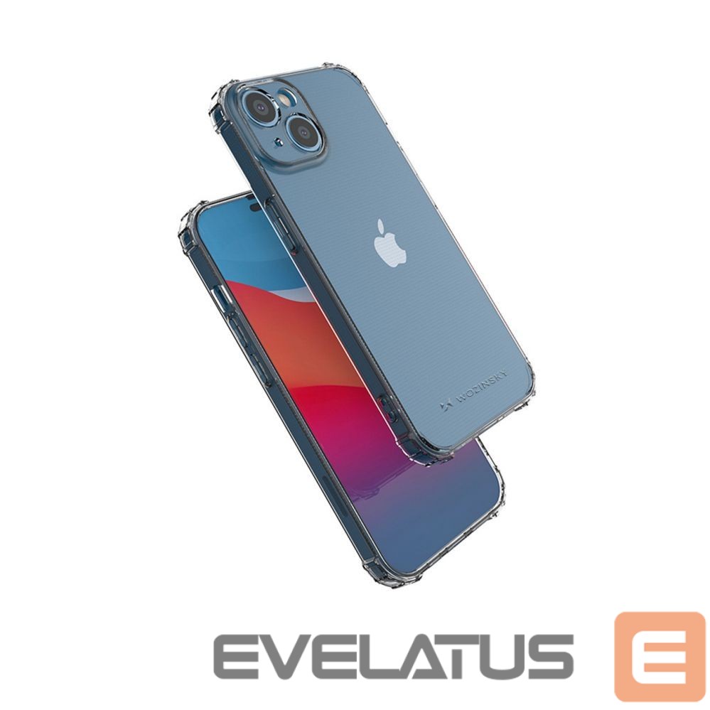 Back panel cover Wozinsky Wozinsky Anti Shock case for iPhone 14 Plus transparent transparent case
