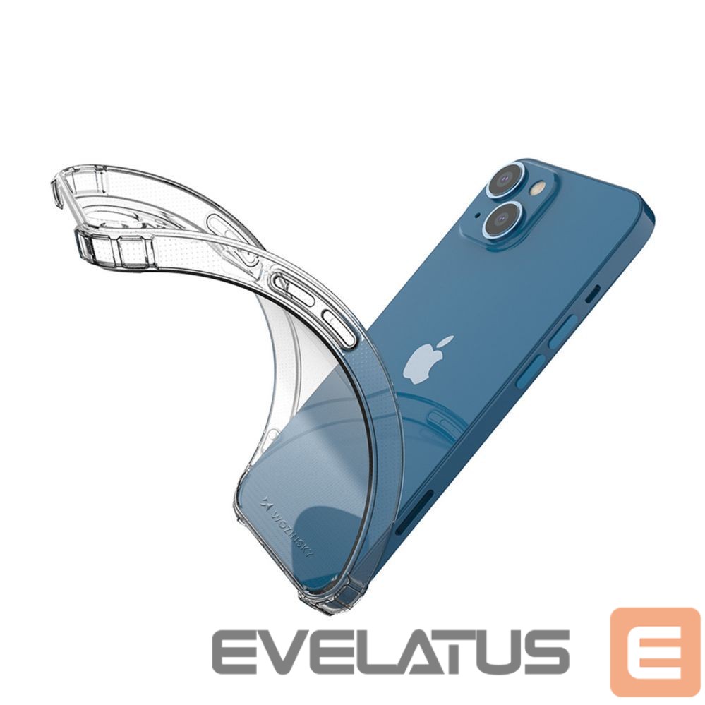 Back panel cover Wozinsky Wozinsky Anti Shock case for iPhone 14 Plus transparent transparent case