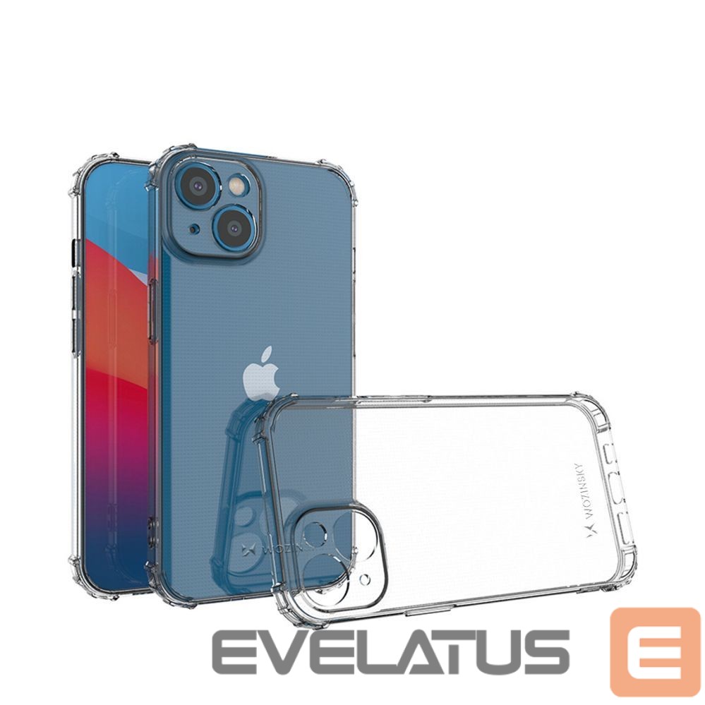 Back panel cover Wozinsky Wozinsky Anti Shock case for iPhone 14 Plus transparent transparent case