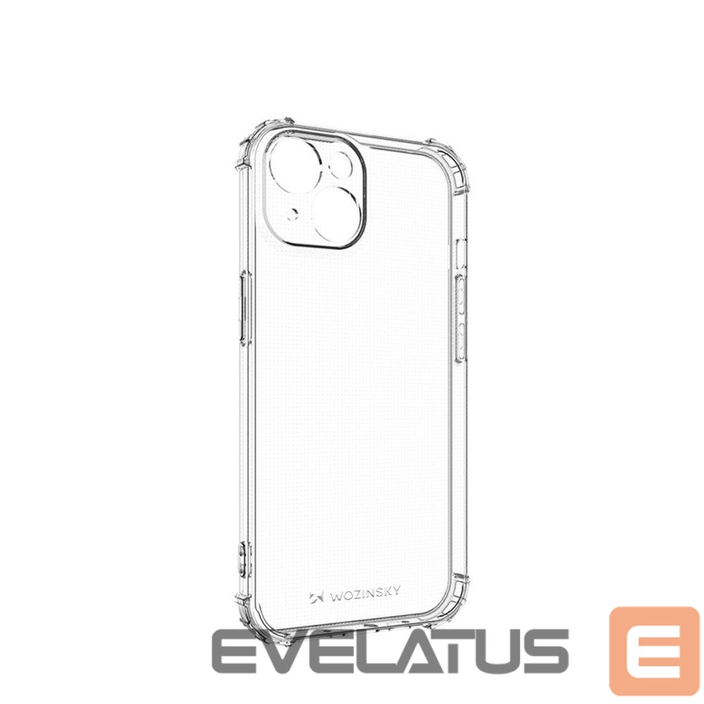 Back panel cover Wozinsky Wozinsky Anti Shock case for iPhone 14 Plus transparent transparent case