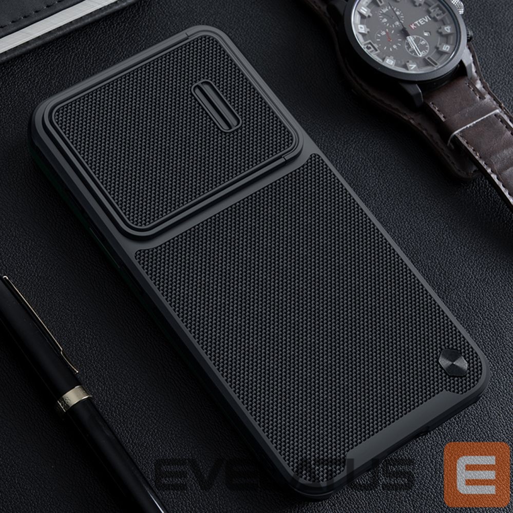 Back panel cover Nillkin Nillkin Textured S Case for Samsung Galaxy S23+ armored cover with camera cover black