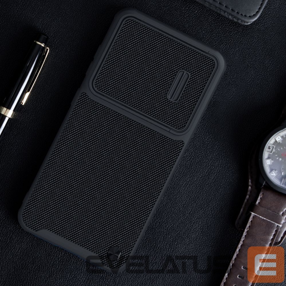 Back panel cover Nillkin Nillkin Textured S Case for Samsung Galaxy S23+ armored cover with camera cover black
